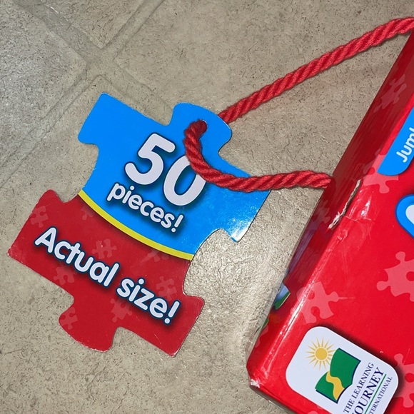 •THE LEARNING JOURNEY•50-JUMBO FLOOR PIECE ANIMAL PUZZLE - Picture 9 of 11